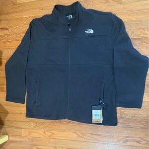 NWT The North Face GORDON LYONS Full Zip Sweater Knit Fleece Jacket Black 2XL